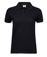 Women’s heavy polo (1401) — Black