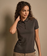 Women’s heavy polo (1401) — lifestyle