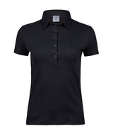 Women’s Pima cotton polo (1441) — Black
