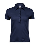 Women’s Pima cotton polo (1441) — Navy