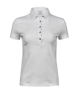 Women’s Pima cotton polo (1441) — White