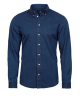 Casual twill shirt (4002) — Indigo