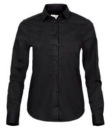 Women’s stretch luxury shirt (4025) — Black