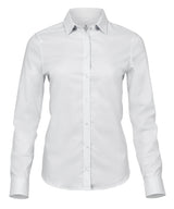 Women’s stretch luxury shirt (4025) — White