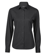 Women’s active stretch shirt (4031) — Black