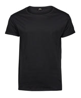 Roll-up tee (5062) — Black