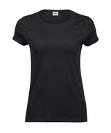 Women’s roll-up tee (5063) — Black