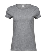 Women’s roll-up tee (5063) — Heather Grey