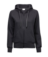 Women’s fashion full-zip hoodie (5436) — Dark Grey