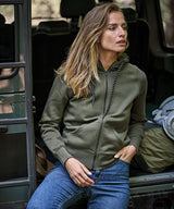 Women’s fashion full-zip hoodie (5436) — lifestyle