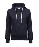 Women’s fashion full-zip hoodie (5436) — Navy