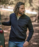 Full-zip sweat cardigan (5440) — lifestyle