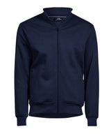 Full-zip sweat cardigan (5440) — Navy