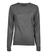 Women’s crew neck (6006) — Grey Melange