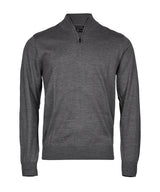 Half-zip (6010) — Grey Melange