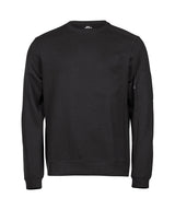 Athletic crew neck sweatshirt (5700) — Black