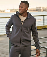 Athletic hooded full-zip sweatshirt (5706) — lifestyle