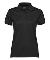 Women’s club polo (7001) — Black