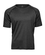 CoolDry tee (7020) — Black Melange