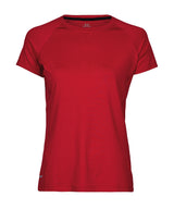 Women’s CoolDry tee (7021) — Red