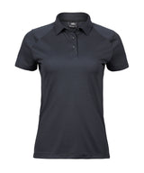 Women’s luxury sport polo (7201) — Dark Grey