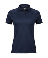 Women’s luxury sport polo (7201) — Navy