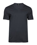 Fashion v-neck Sof tee (8006) — Dark Grey
