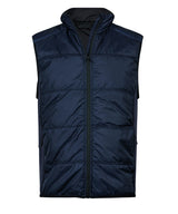 Hybrid-stretch bodywarmer (9114) — Navy/Navy