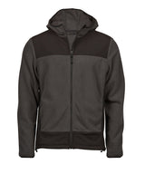 Mountain hooded fleece (9124) — Asphalt/Black