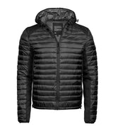 Hooded outdoor crossover (9610) — Black/Black Melange