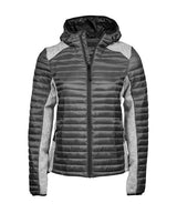 Women’s hooded outdoor crossover (9611) — Sport Grey/Grey Melange