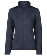 Women’s outdoor fleece (9616) — Navy Melange
