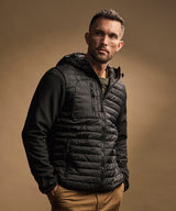 Hooded crossover jacket (9628) — lifestyle