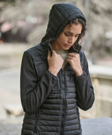 Women’s hooded crossover jacket (9629) — lifestyle