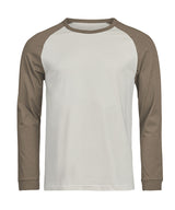 UNLABELED baseball tee (1170) — Cement/Clay