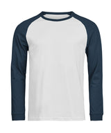 UNLABELED baseball tee (1170) — White/Ink