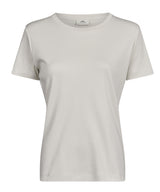Women’s Pima cotton tee (1451) — Cement