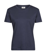 Women’s Pima cotton tee (1451) — Navy