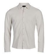 Luxury stretch shirt (1416) — Cement