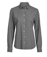 Women’s denim shirt (4005) — Black Denim