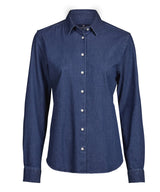 Women’s denim shirt (4005) — Blue Denim
