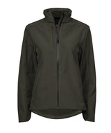 Women's performance softshell (9521) — Hunter Green