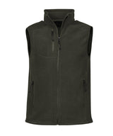 Trail fleece bodywarmer (9132) — Hunter Green