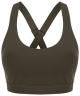Medium impact core bra — Olive Green