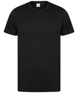 Recycled performance T — Black