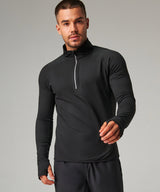 Long-sleeved ¼ zip top — lifestyle