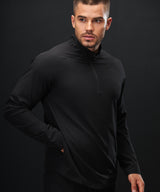 Technical 1/4-zip top — lifestyle