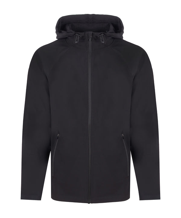 Technical zip-through hoodie
