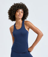 Women's TriDri® performance strap back vest — lifestyle