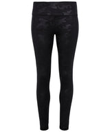 Women's TriDri® performance camo leggings full-length — lifestyle